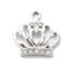 Rhinestone Crown Crystal Pendant Charm