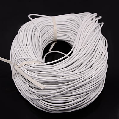 White Leather Chord for Makign Jewellery