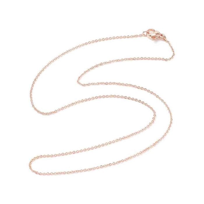 Rose Gold Necklace Jewellery Chain