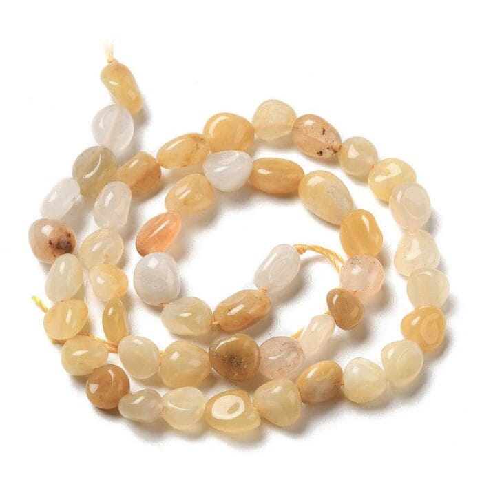 Light Yellow Aventurine Gemstone Nuggets