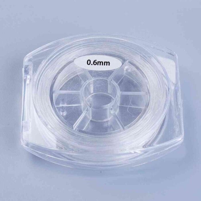 0.6mm Clear Elastic Cord