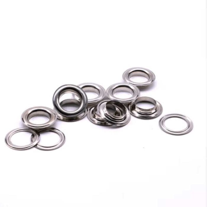 Silver Eyelets & Grommets for Leather, Belts, Bags and Scrapbooking - Image 6
