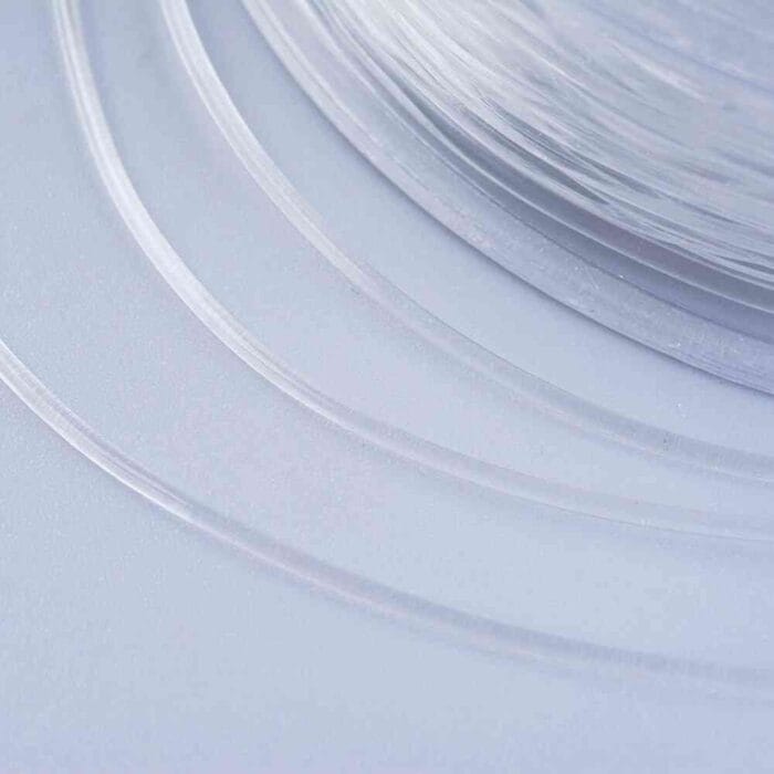 flexible clear cord for making jewellery