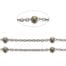 2m Antique Bronze Jewellery Cable Chain