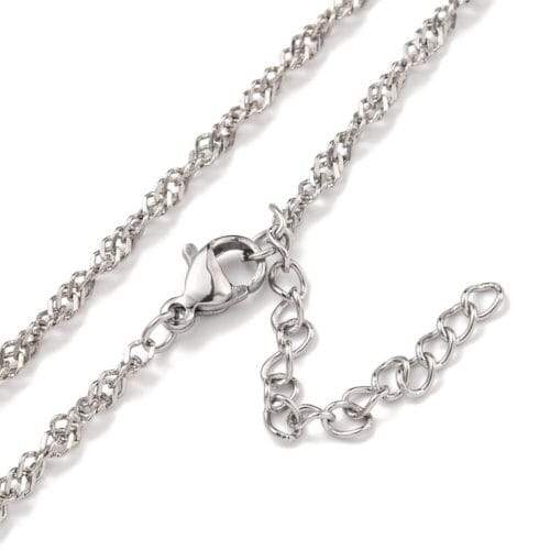 Stainless Steel Complete Silver Chain