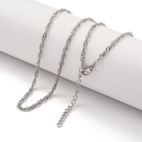 Stainless Steel Complete Silver Chain