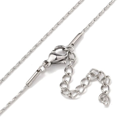 A Gorgeous 304 Stainless Steel Cardano Chain with extender