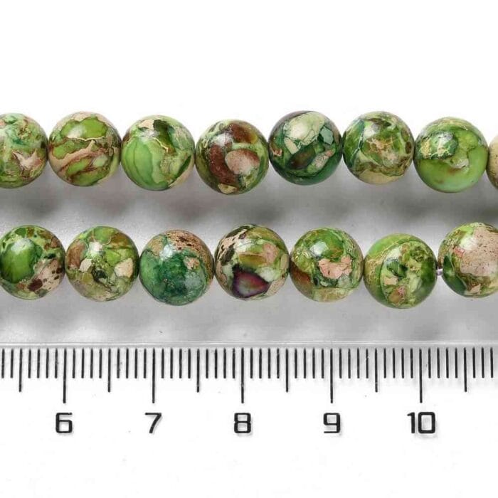 OliveSea sediment Imperial Jasper regalite Gemstones Beads