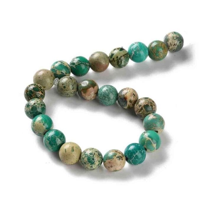 Teal Imperial Jasper Regalite Sea Sediment Gemstones