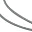 Grey Leather Cord