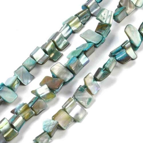 Light Sea Green Natural Shell Beads