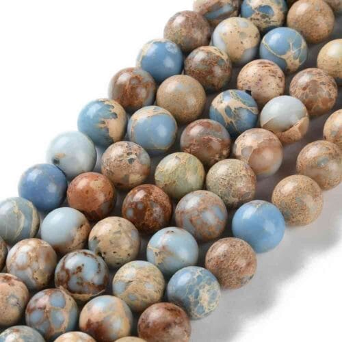 Light Blue Imperial Jasper Gemstones