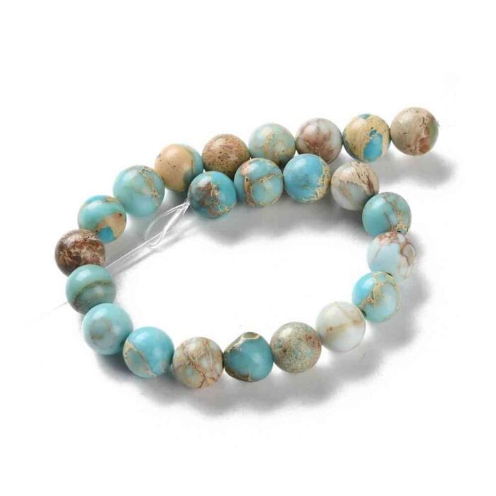 Pale Turquoise Imperial Jasper Gemstones