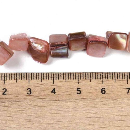 Pale Violet Natural Dyed Shell Beads