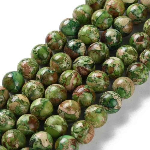 Olive Imperial Jasper Gemstones