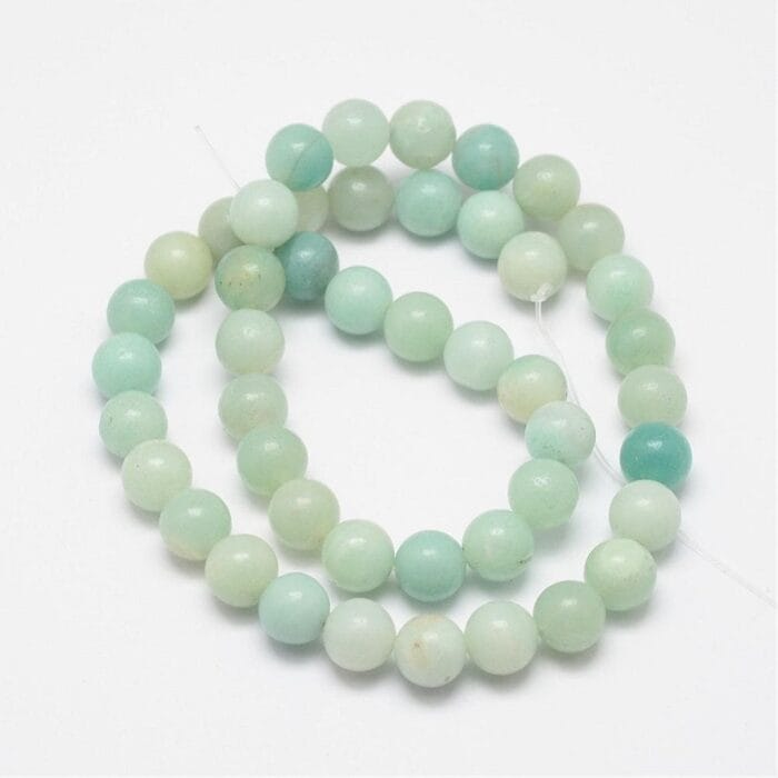Natural Amazonite Gemstone Beads