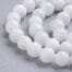 Exquisite Natural White Rainbow Moonstone Gemstones beads