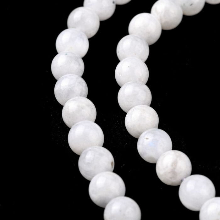 Rainbow Moonstone Natural Gemstones Beads