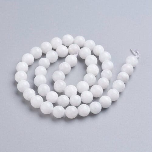 Exquisite Natural White Rainbow Moonstone Gemstones