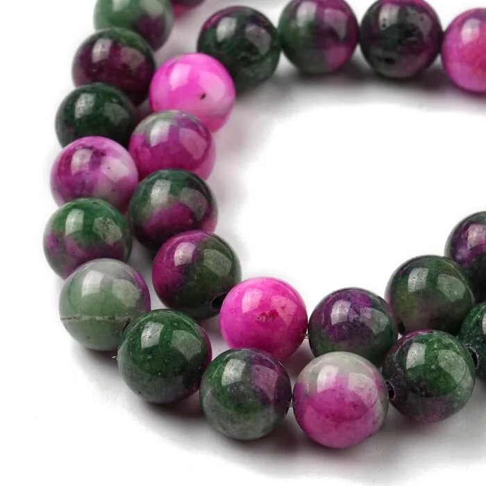 Natural Mix Colour Jade Beads