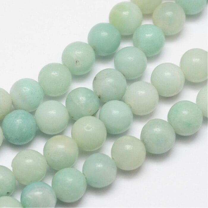 Natural Amazonite Gemstone Beads