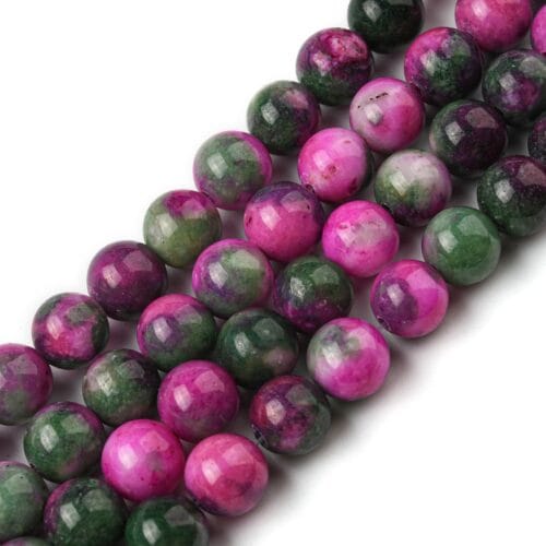 Natural Mix Colour Jade Beads