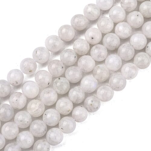 Rainbow Moonstone Natural Gemstones Beads