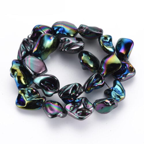 Rainbow Shell Beads