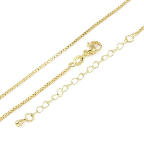 18k Gold Plated Brass Necklace