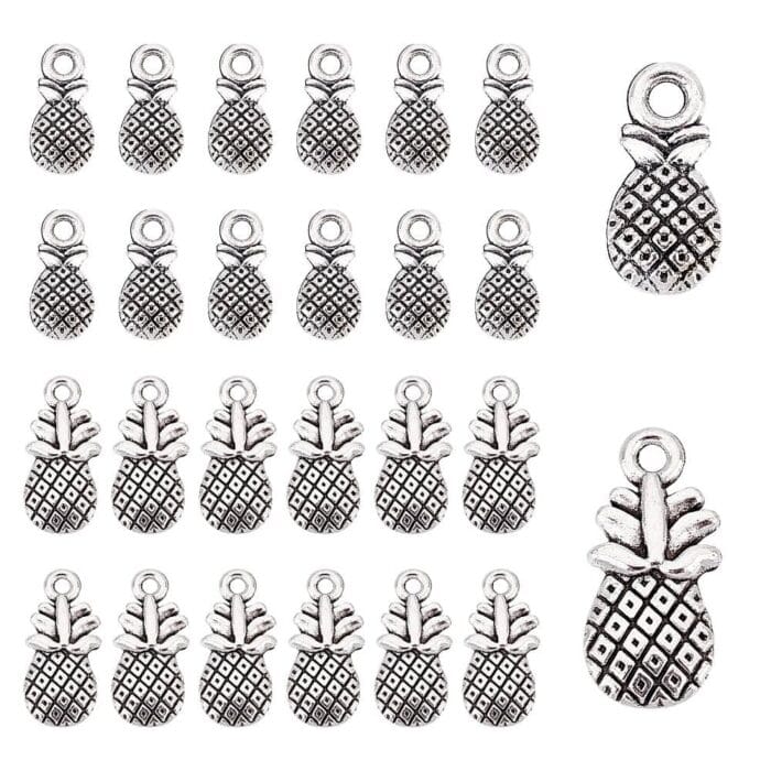 Tibetan Style Alloy Pineapple Pendant