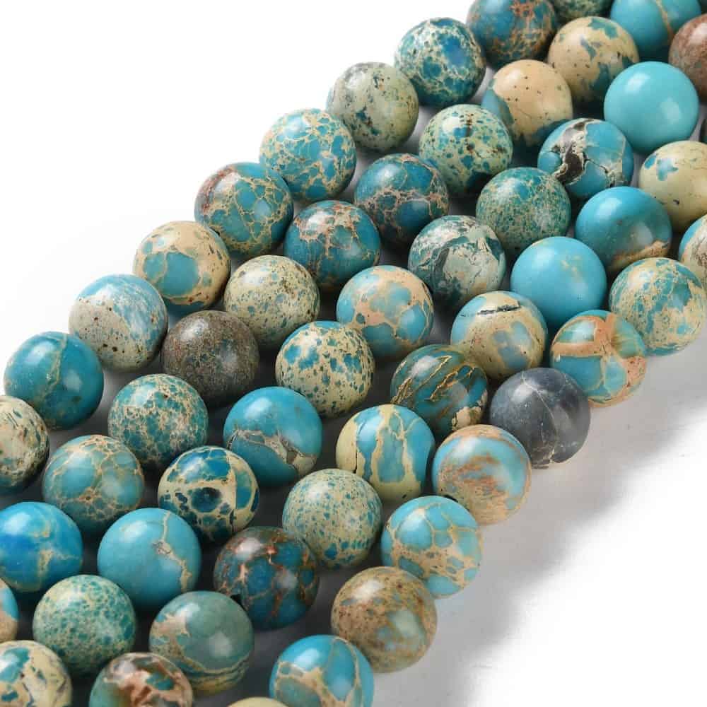 Turquoise Imperial Jasper Gemstones