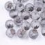 Coconut Brown Frosted Autumn Glass Beads