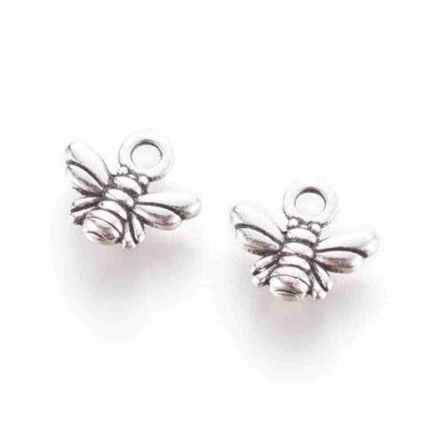 Silver Bee Pendant