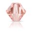 Rose Peach Preciosa Crystal Rondelles