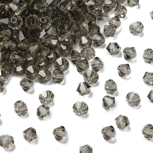 Black Diamond Preciosa Crystal Bicones