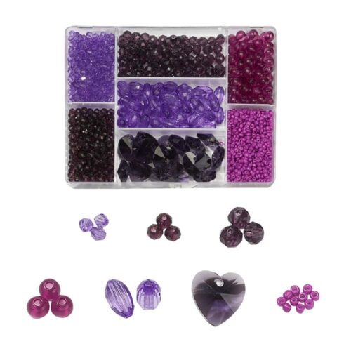 Purple Beading Kit