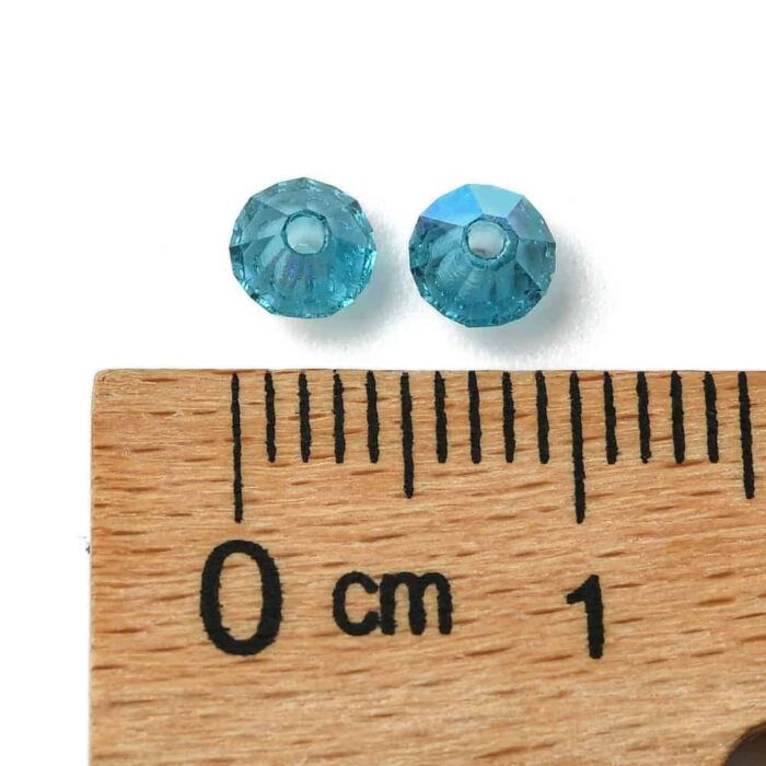 Indicolite Preciosa Crystal Bicones