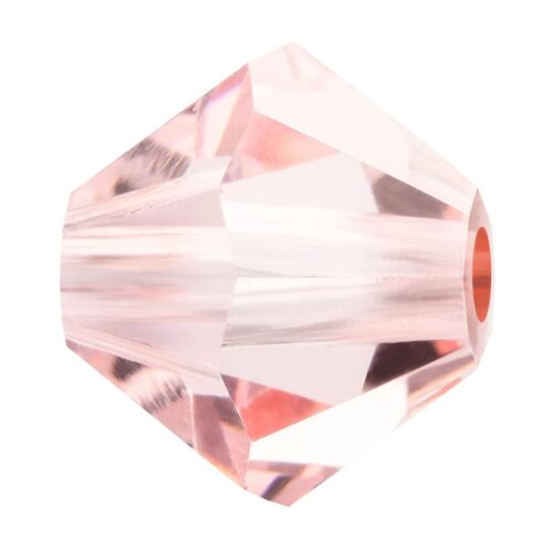 Light Rose Preciosa Crystal Rondelles