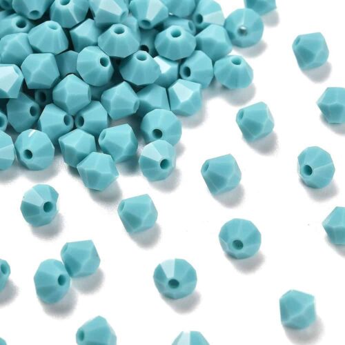 Turquoise Preciosa Crystal Rondelles