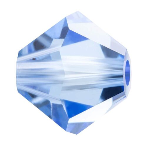 Light Sapphire Preciosa Crystal Bicones