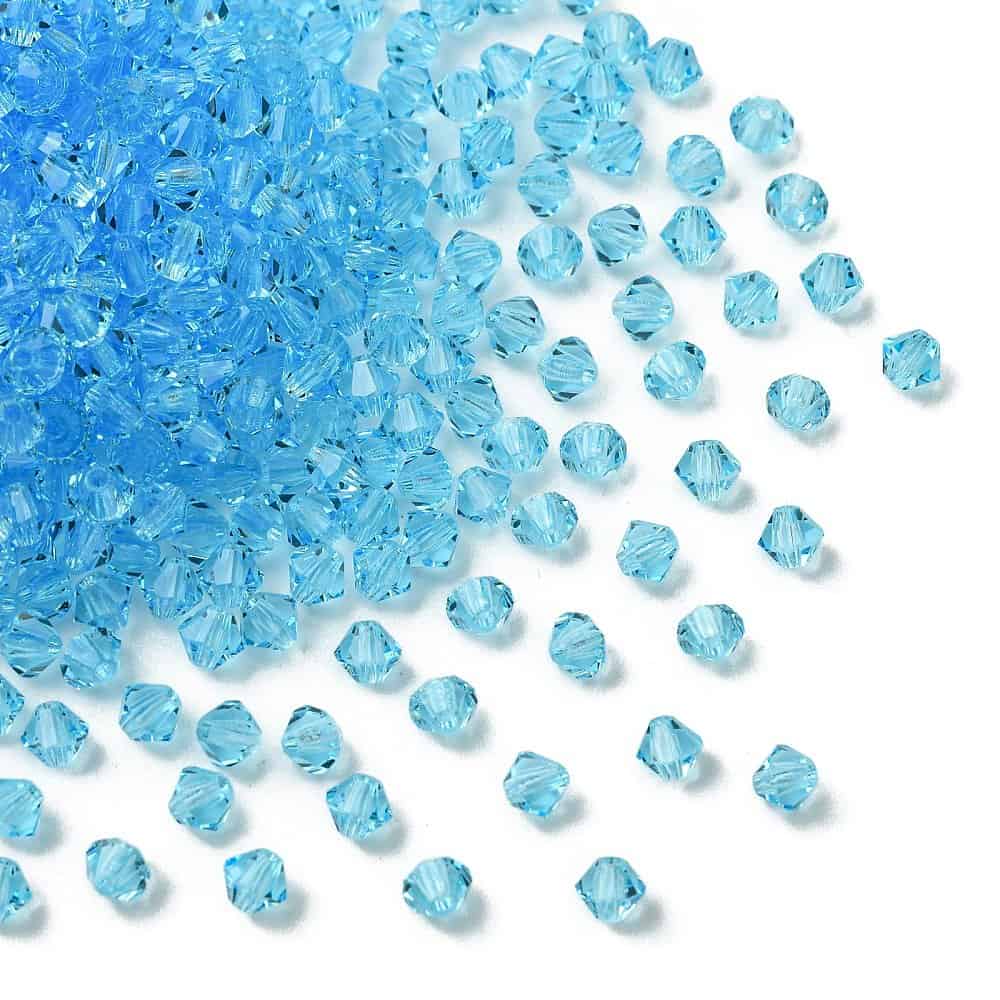 Aqua Bohemica Preciosa Crystal Rondelles