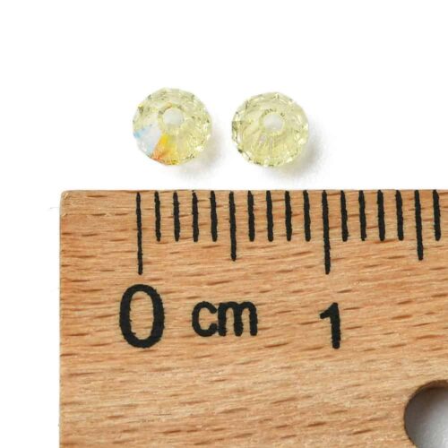 Yellow Preciosa Crystal Bicones