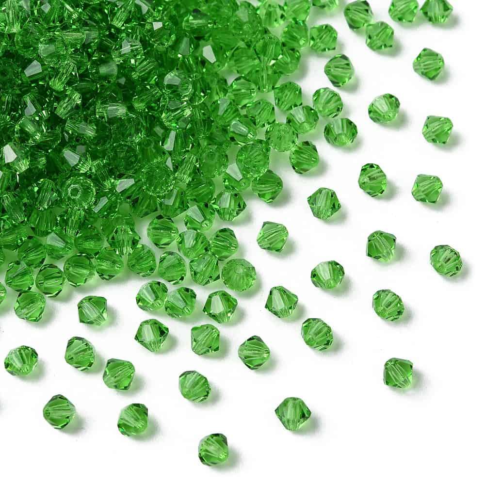 Peridot Preciosa Crystal Bicones