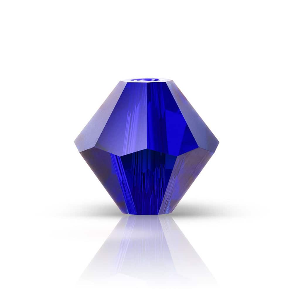 Cobalt Blue Preciosa Crystal Bicones