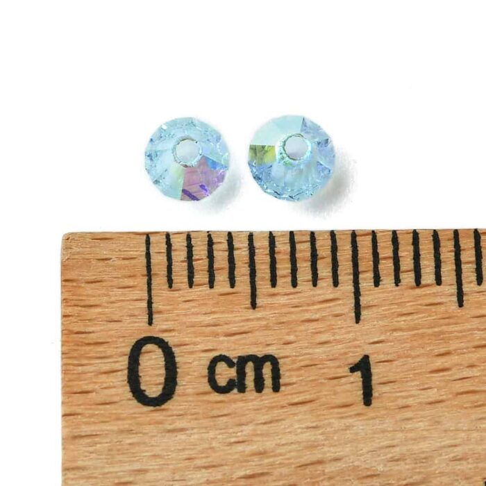 Aquamarine Preciosa Crystal Bicone