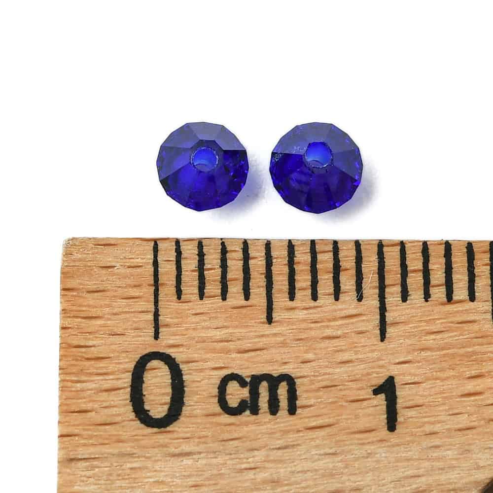 Cobalt Blue Preciosa Crystal Bicones