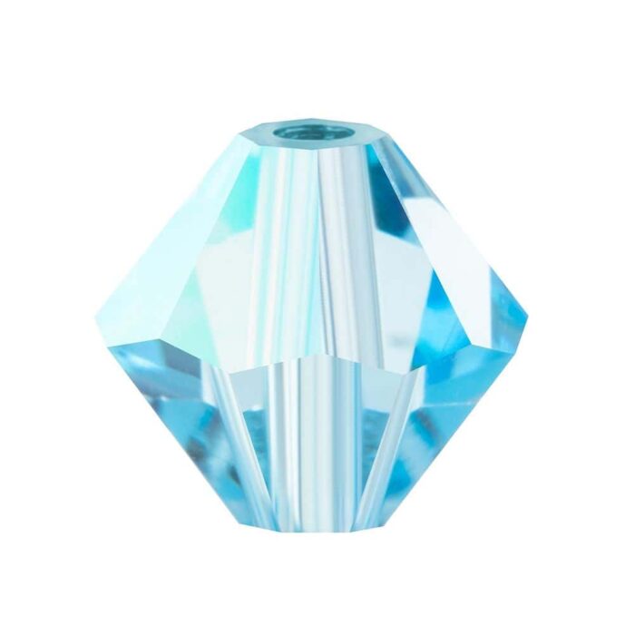 Aquamarine Preciosa Crystal Bicone