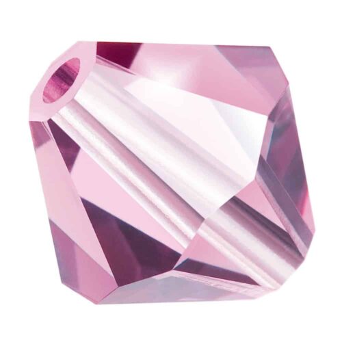 Light Amethyst Preciosa Crystal Rondelle