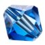 Sapphire Preciosa Crystal Bicones
