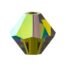 Olivine AB Preciosa Crystal Bicones